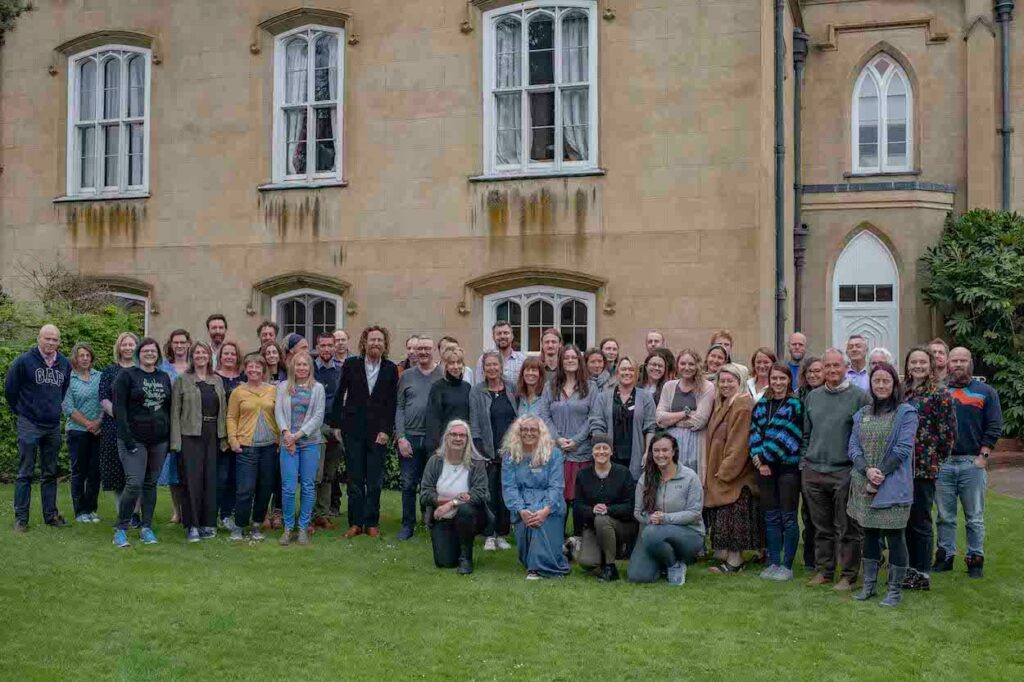 Plantlife staff team stood together.