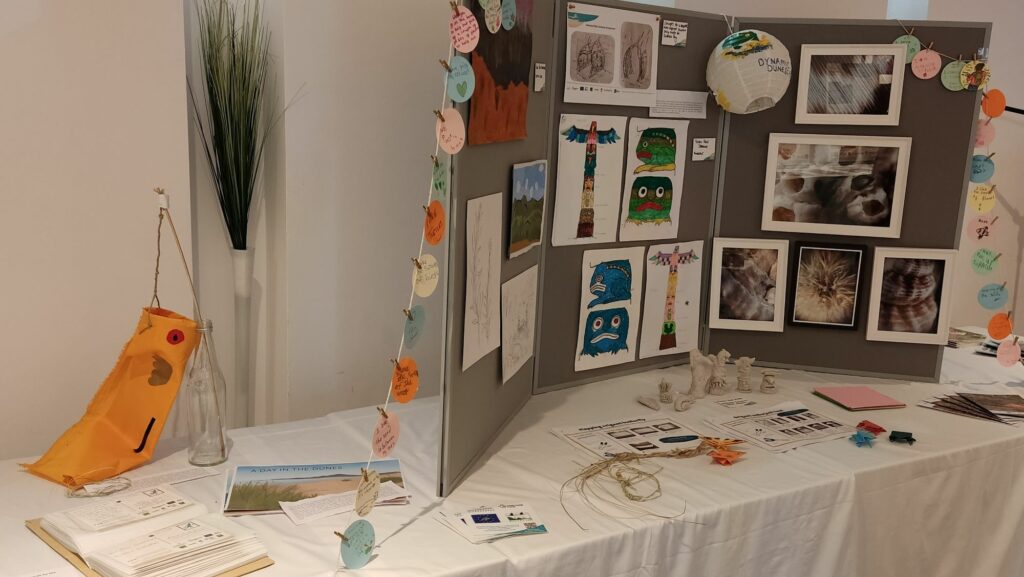 Display in the gallery at Dynamic Dunescapes Conference