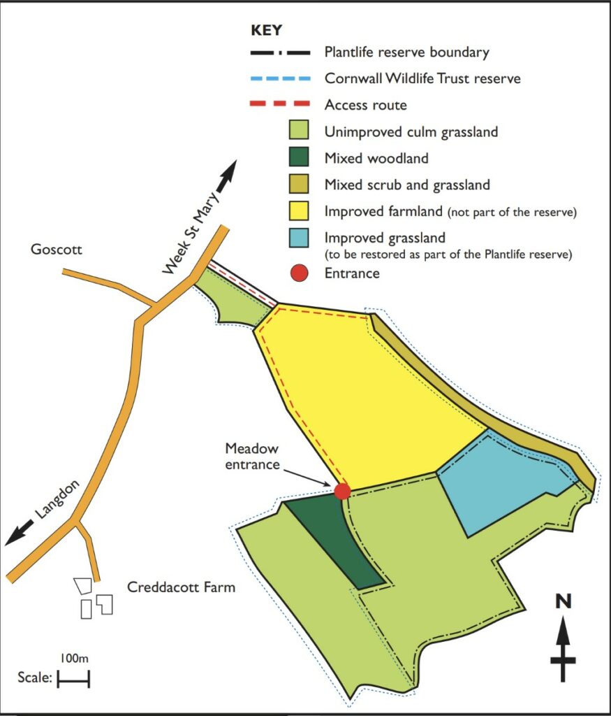 Map of Greena Moor