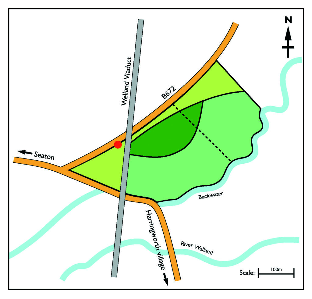 Map of Seaton Meadows
