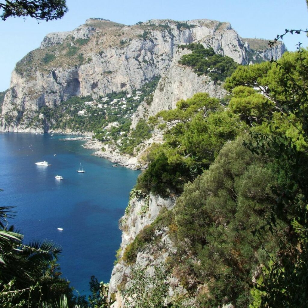 Moutainous costal region