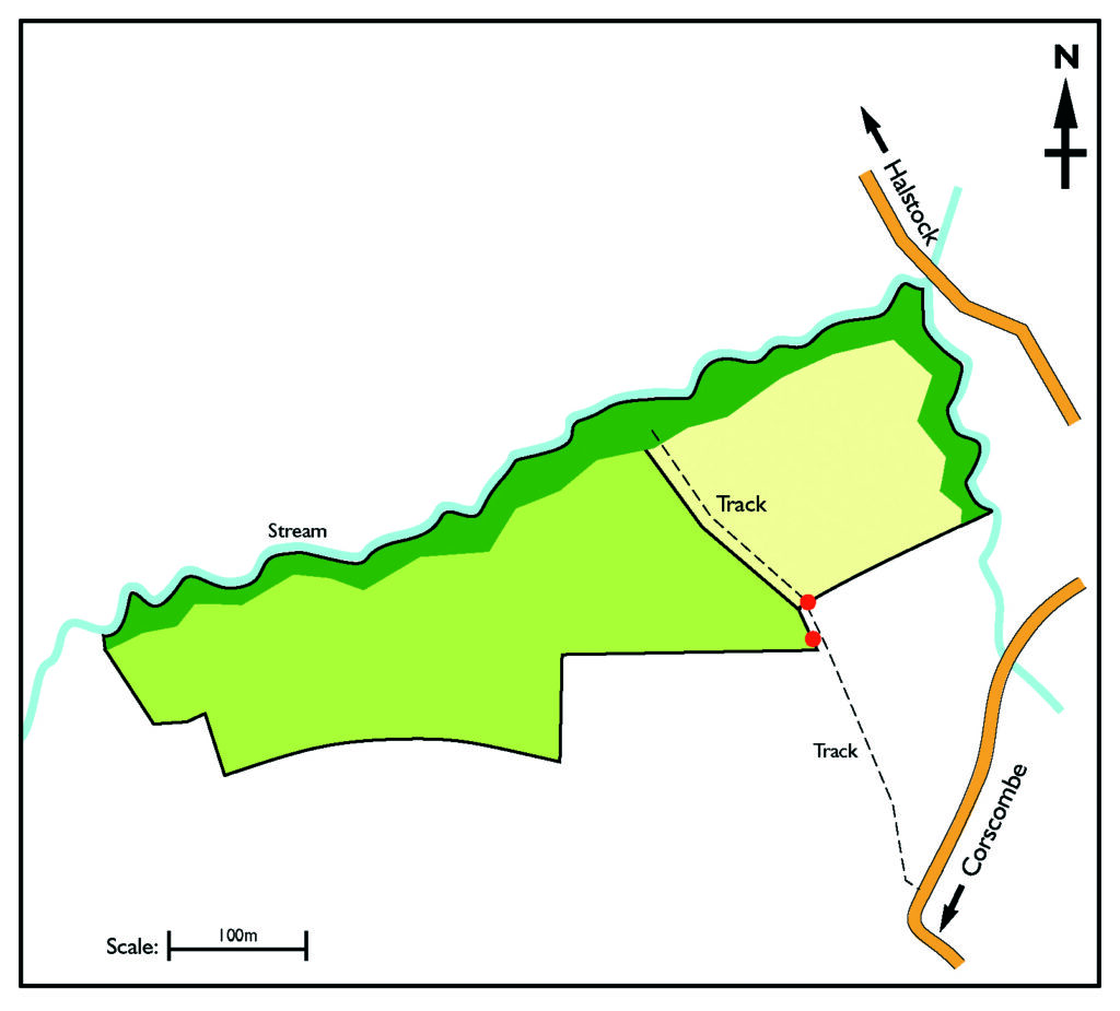 Map of Ryewater Farm