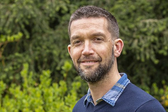Photograph shows Alistair Whyte, the Head of Plantlife Scotland